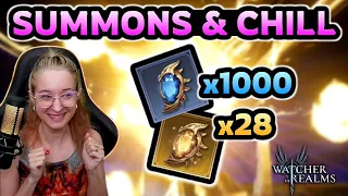 1000+ Summons - Grab a beer, kick up your feet & get your dopamine fix🍺 ✤ Watcher of Realms