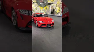 Solido mk5 Toyota supra cinematic video @miniaturecarsbymilind #118scale #diecastcars #solido #supra