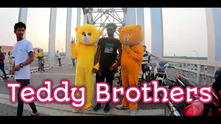 DUSTU TEDDY WITH HIS BROTHER | FUNNY PUBLICK REACTION | CREZY TEDDY FULL ON MASTI | #01team #viral