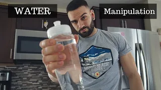 Water Manipulation Bodybuilding | Fitness Photoshoot Prep