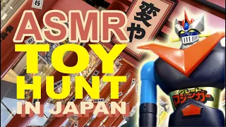 ASMR WINDOW SHOPPING RARE VINTAGE TOYS IN JAPAN 60's-80's SOFUBI, ROBOTS, MONSTERS, TIN-TOYS & MORE!