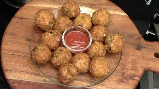 Crispy Chicken Balls | Street Food