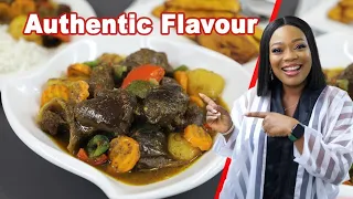 HUBBY GOES WILD AFTER EATING THIS DISH | AUTHENTIC GOAT CURRY RECIPE |CURRY GOAT