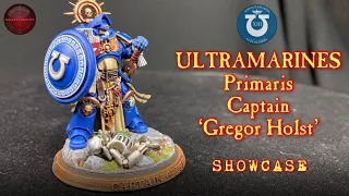 *NEW* Primaris Space Marine Captain 'Gregor Holst' Showcase Warhammer 40K conversion & 3D Printed