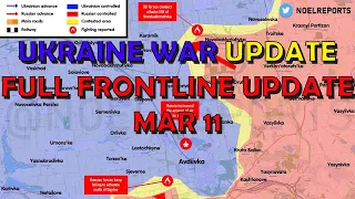 Ukraine War Update (20230311): Full Frontline Update