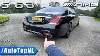 2018 Mercedes-AMG S63 4Matic+ REVIEW POV Test Drive by AutoTopNL