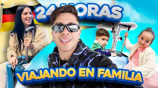 24 horas viajando con mi familia a Europa ✈️ Juan de Dios Pantoja