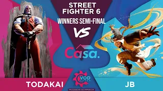 TODAKAI (JP) vs JB (Rashid) - Casabunch Presents: The KickBack #5 - Winners Semi-Final