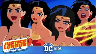 Top 10 Wonder Woman Moments | Justice League Action | @dckids