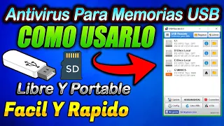 EL MEJOR ANTIVIRUS PARA MEMORIAS USB/SD 2021 / USB RESCATE / Vacuna Un USB De Virus