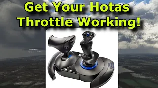 FS2020: Throttle Not Working On Your Hotas One/4/X?  This should Help!