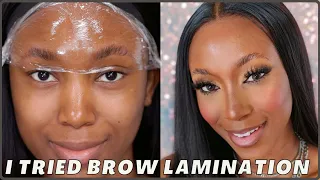 Get The Perfect, Envy Worthy Brow Lift At Home With This Easy Method | DIY BROW LAMINATION AT HOME