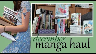 MANGA HAUL & UNBOXING | BOXSET & 30+ VOLUMES | DECEMBER 2021