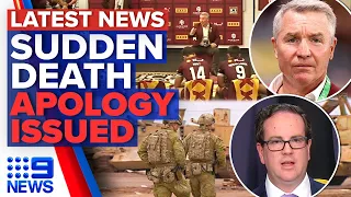 NRL great Paul Green dies unexpectedly, Urgent action warned for veterans | 9 News Australia