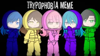 Trypophobia meme | Krew | [FLASHING LIGHTS AND BLOOD WARNING] | Among Us Version | Gacha Club