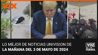 Lo mejor de Noticias Univision de la mañana | viernes 3 de mayo de 2024