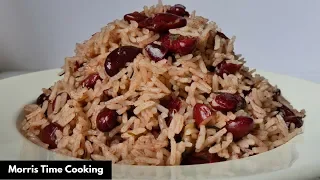 How To Make Jamaican  Rice &  Peas | Lesson #10 | Morris Time Cooking