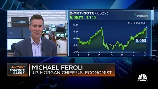 Indicators show bank credit tightening hitting small businesses, says JPM's Michael Feroli