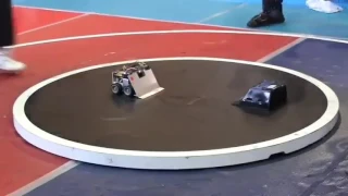 ROBOT WAR 2017 Japan vs UK - Fastest robot war ever !!! In slow motion.