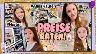 Ava darf ALLES KAUFEN, wenn sie DEN PREIS ERRATEN kann 🍂 Herbst Edition 💜 Alles Ava