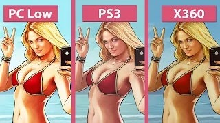 Grand Theft Auto 5 / GTA 5 – PC Min vs. PS3 vs. Xbox 360 Graphics Comparison [60fps][FullHD|1080p]