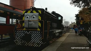 Mavis and Thomas at Strasburg Railroad