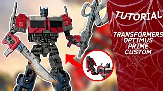 Transformers Optimus Prime ROTB Custom | Procedimiento y Review EN ESPAÑOL