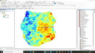 How to calculate Urban Heat Island UHI using ArcGIS