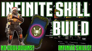 The Division 2 | The Infinite Skill Build | 0s Cooldown At All Times !! | Must Try Combination!!💪🏻