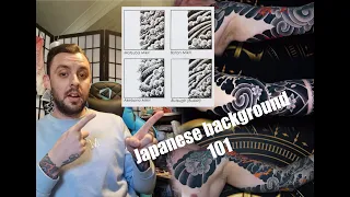 Everything you need to know about Japanese tattoos part.2 Backgrounds!