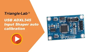 USB ADXL345 Input Shaper auto calibration