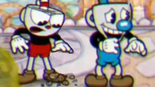 Cuphead And Mugman Reaction To Dropping The Astral Cookie