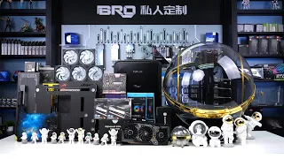 「BRO」4K PC BUILD InWin Winbot On The Journey To The Stars With Astronauts? 迎广Winbot 星空主题 #pcbuild