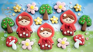 How to make LITTLE RED RIDING HOOD Cookies