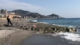 Март 2020 Турция 🇹🇷 Аланья Махмутлар. Море пляж 🏖