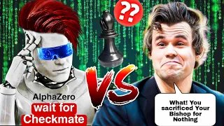 AlphaZero Destroyed Carlsen's KID and Offered His Bishop to Magnus Carlsen | AlphaZero Vs Magnus