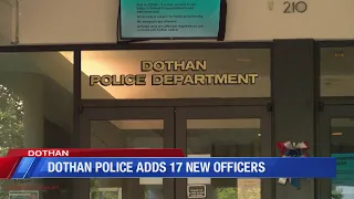 Dothan Police adds 17 new officers