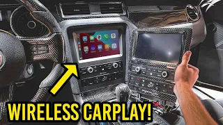 Upgrade to Wireless Apple CarPlay for the Mustang! Dynavin 8 PRO!