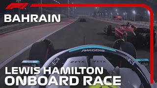 F1 22 Gameplay - Hamilton's Onboard 100% Race at Bahrain Grand Prix 2022