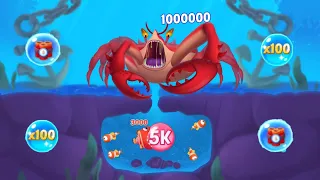 Fishdom Ads Mini Games Review (38) New Levels Small Fish Vs Big Crab Trailer Video