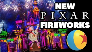 NEW Together Forever Pixar Fireworks Spectacular - FULL Preview Performance & Postshow at Disneyland