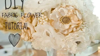 #1 BEST FABRIC FLOWER TUTORIAL (BURNING METHOD)