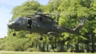 Confined RAF Merlin HC3