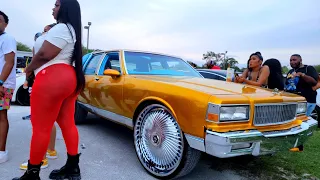 BIG DADDY CARSHOW / BLOCK PARTY DELAND, FL 2K22 PT3 DONKS / BIG RIMS / AMAZING WHIPZ / KANDY PAINT