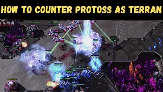 How to Counter Protoss as Terran - Starcraft 2 Educational Commentary