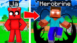 PRANKUJE KOLEGĘ jako HEROBRINE w Minecraft!