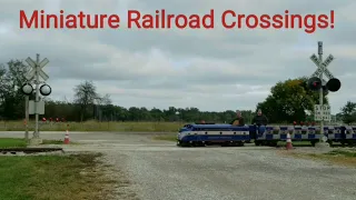 Miniature Railroad Crossings That I've Recorded