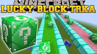 LUDA EMERALD LUCKY BLOCK TRKA U MINECRAFTU SA MLAĐIM BRATOM! - Lucky Block Mod - Modovana Mini Igra