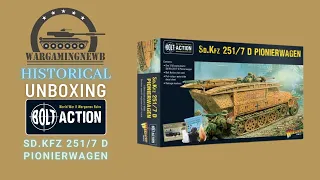 Unboxing Warlord Games SD.KFZ 251/7 D Pionierwagen [Unboxing]