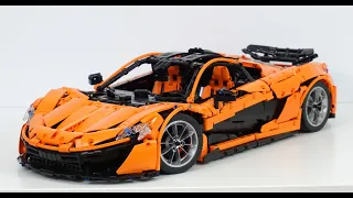 MOC P1 hypercar 1:8 - w/ manual + RC instructions